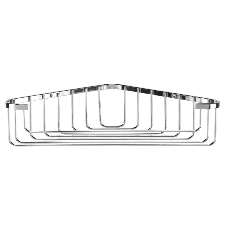 Croydex Stainless Steel Corner Basket - Chrome 3 Croydex Stainless Steel Corner Basket - Chrome