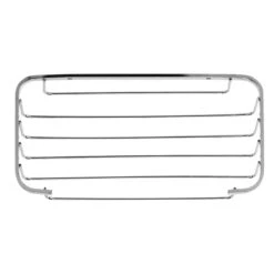 Croydex Stainless Steel Cosmetic Basket - Chrome -Home Bathroom Store croydex stainless steel cosmetic basket chrome qm390641 2