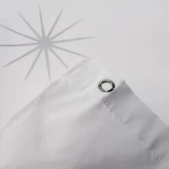 Croydex Stellar Shower Curtain - White -Home Bathroom Store croydex stellar shower curtain white af584740 3