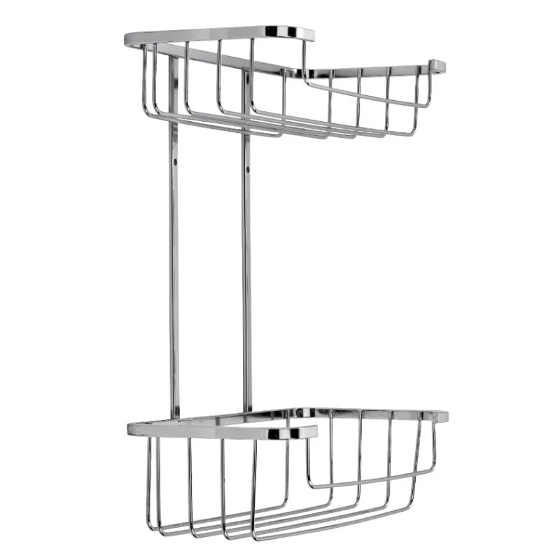 Croydex Two Tier Cosmetic Basket - Mild Steel 5 Croydex Two Tier Cosmetic Basket - Mild Steel - Image 3