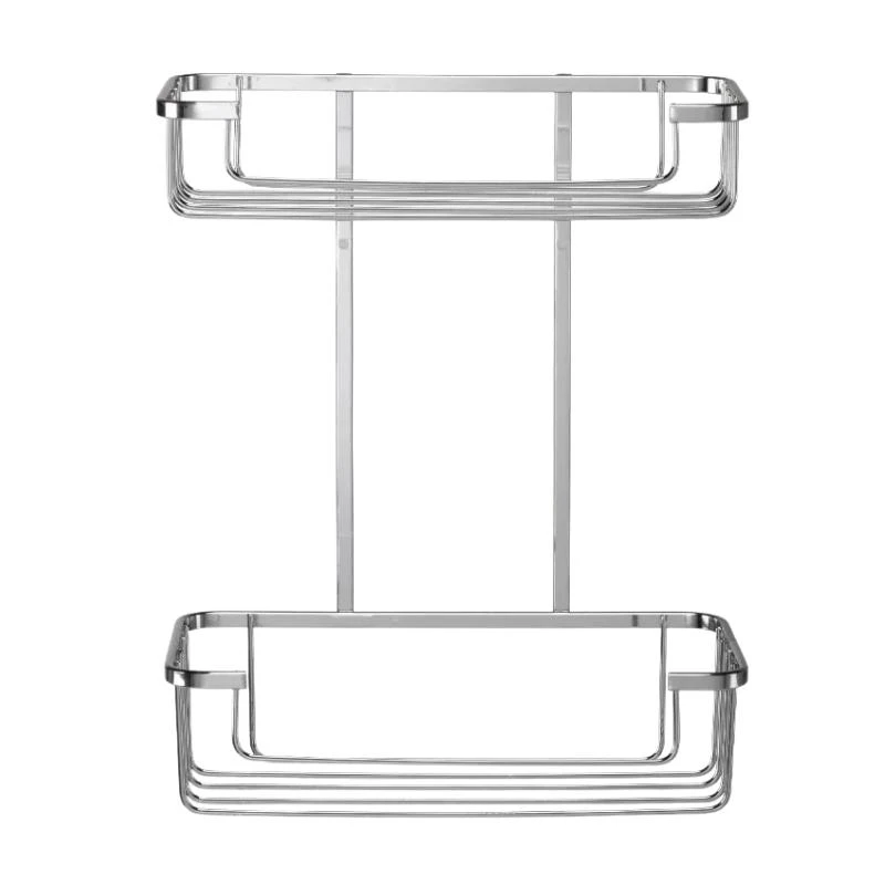 Croydex Two Tier Cosmetic Basket - Mild Steel 3 Croydex Two Tier Cosmetic Basket - Mild Steel