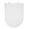 Croydex Varano Soft Close Toilet Seat - White -Home Bathroom Store croydex varano soft close toilet seat white wl401822h