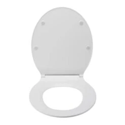 Croydex Victoria Flexi-Fix Toilet Seat - White -Home Bathroom Store croydex victoria flexi fix toilet seat white wl601322h 1