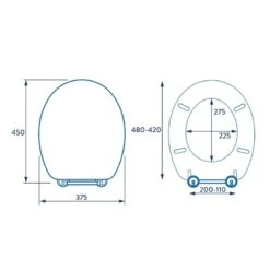 Croydex Victoria Flexi-Fix Toilet Seat - White -Home Bathroom Store croydex victoria flexi fix toilet seat white wl601322h 3