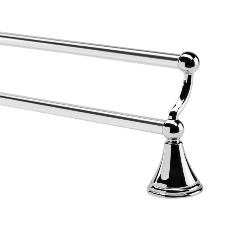 Croydex Westminster Double Towel Rail - Chrome 5 Croydex Westminster Double Towel Rail - Chrome - Image 3