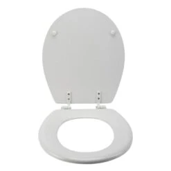 Croydex Windermere Sit Tight Toilet Seat - White -Home Bathroom Store croydex windermere sit tight toilet seat white wl600422h 1