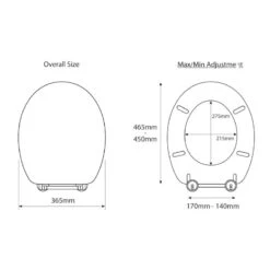 Croydex Windermere Sit Tight Toilet Seat - White -Home Bathroom Store croydex windermere sit tight toilet seat white wl600422h 3