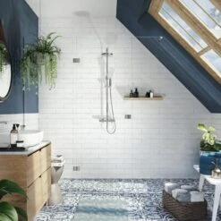 Gainsborough Round Dual Cool Touch Bar Mixer Shower - Chrome -Home Bathroom Store gainsborough round dual cool touch bar mixer shower chrome gdrp 1