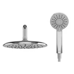 Gainsborough Round Dual Outlet Bar Mixer Shower - Chrome -Home Bathroom Store gainsborough round dual outlet bar mixer shower chrome gdre 3