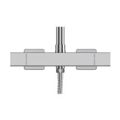 Gainsborough Square Dual Outlet Cool Touch Bar Mixer Shower - Chrome -Home Bathroom Store gainsborough square dual outlet cool touch bar mixer shower chrome gdsp 2
