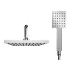 Gainsborough Square Dual Outlet Cool Touch Bar Mixer Shower - Chrome -Home Bathroom Store gainsborough square dual outlet cool touch bar mixer shower chrome gdsp 3