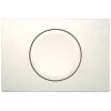 Geberit Delta15 Stop-And-Go Flush Plate - White -Home Bathroom Store geberit delta15 stop and go flush plate white 115.120.11.5