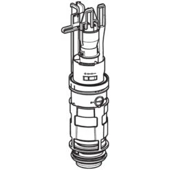 Geberit Kappa15 Dual Flush Valve With Basket -Home Bathroom Store geberit kappa15 dual flush valve with basket 240.637.00.1 3