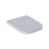 Geberit Selnova Square Toilet Seat - White -Home Bathroom Store geberit selnova square toilet seat white 501.556.01.1