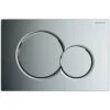Geberit Sigma01 Dual Flush Plate - Bright Chrome -Home Bathroom Store geberit sigma01 dual flush plate bright chrome 115.770.21.5