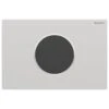 Geberit Sigma10 Automatic/Touchless Dual Flush Plate - Battery Operation - Matt Chrome
