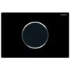 Geberit Sigma10 Automatic/Touchless Dual Flush Plate - Mains Operation - Black / Chrome -Home Bathroom Store geberit sigma10 automatic touchless dual flush plate mains operation black chrome 115.907.km .6