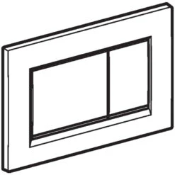 Geberit Sigma30 Dual Flush Plate - Polished Chrome/matt Edge Detail 9 Geberit Sigma30 Dual Flush Plate - Polished Chrome/matt Edge Detail -Home Bathroom Store geberit sigma30 dual flush plate polished chrome matt edge detail 115.883.kh .1 3