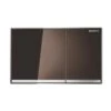 Geberit Sigma60 Dual Flush Plate - Umber Glass
