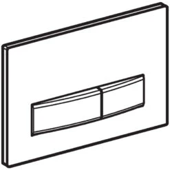 Geberit Simga50 Flush Plate - Custom -Home Bathroom Store geberit simga50 flush plate custom 115.788.00.5 3