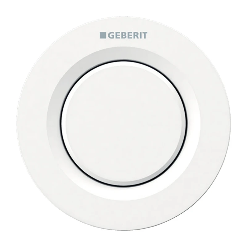 Geberit Type 01 Pneumatic Single Flush Button - White 3 Geberit Type 01 Pneumatic Single Flush Button - White
