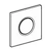 Geberit Type 01 Pneumatic Urinal Flush Plate - Matt Chrome -Home Bathroom Store geberit type 01 pneumatic urinal flush plate matt chrome 242.811.46.1