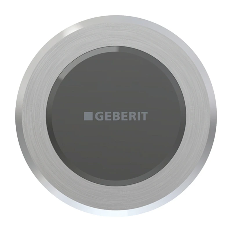 Geberit Type 10IR Electronic Dual Flush - Battery Operation - Brushed Chrome 3 Geberit Type 10IR Electronic Dual Flush - Battery Operation - Brushed Chrome