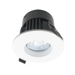 Globo 8W IP65 Rated Dimmable Downlight With Interchangeable Bezels - 3 Colour Option