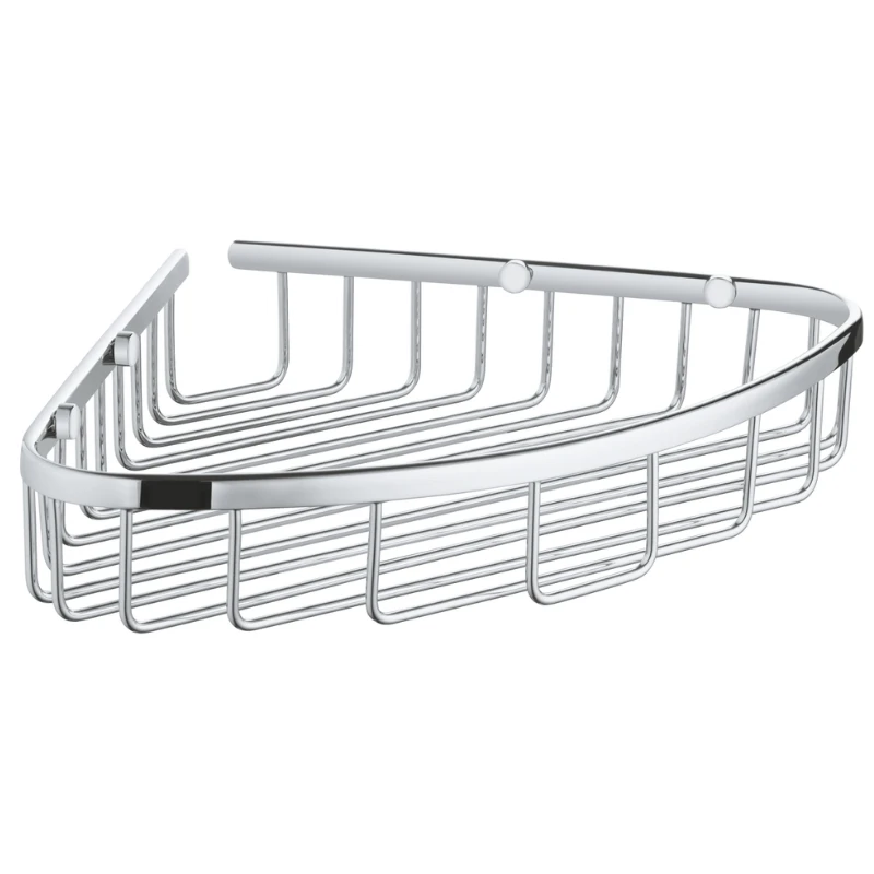 Grohe Bau Cosmopolitan Soap Wire Basket - Large - Chrome 3 Grohe Bau Cosmopolitan Soap Wire Basket - Large - Chrome