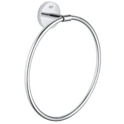 Grohe Bau Cosmopolitan Towel Ring - Chrome