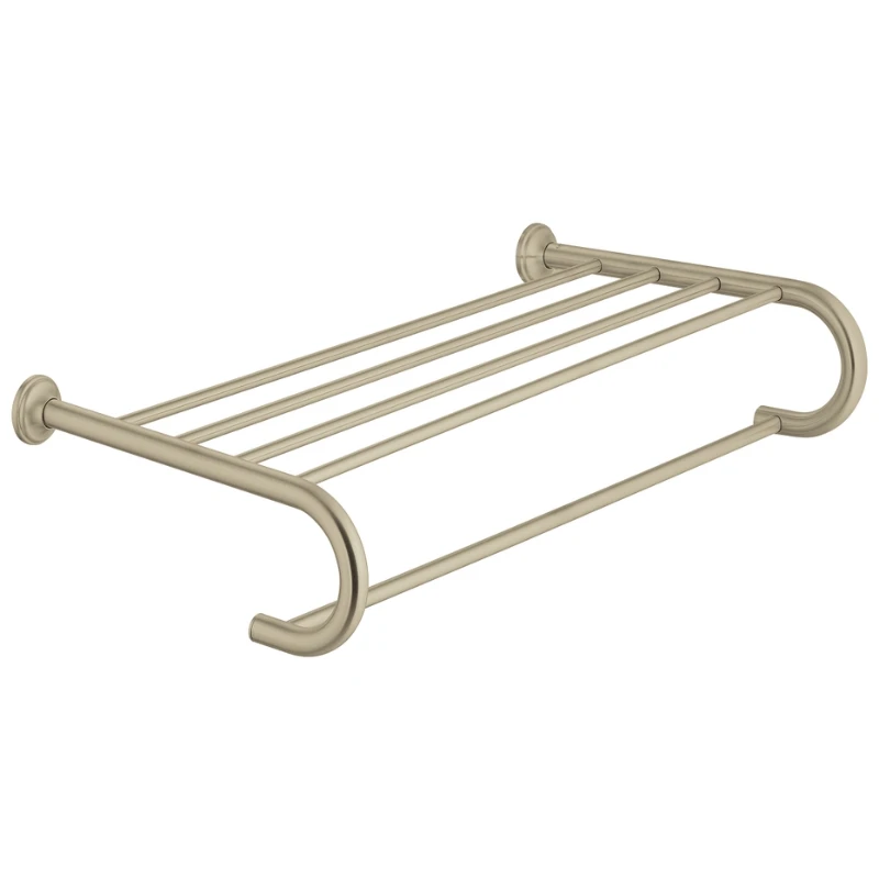 Grohe Essentials Authentic Multi-Towel Rack - Brushed Nickel 3 Grohe Essentials Authentic Multi-Towel Rack - Brushed Nickel