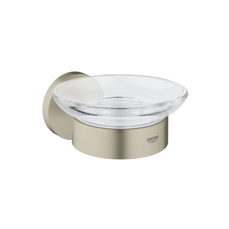 Grohe Essentials Soap Dish With Holder - Brushed Nickel 3 Grohe Essentials Soap Dish With Holder - Brushed Nickel