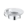 Grohe Essentials Soap Dish With Holder - Chrome 2 Grohe Essentials Soap Dish With Holder - Chrome -Home Bathroom Store grohe essentials soap dish with holder chrome 40444001