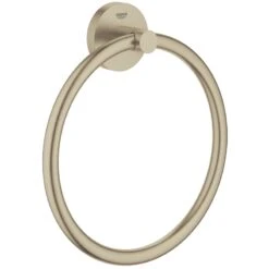 Grohe Essentials Towel Ring - Brushed Nickel