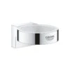 Grohe Selection Glass/Soap Dish Holder - Chrome -Home Bathroom Store grohe selection glass soap dish holder chrome 41027000