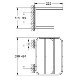 Grohe Selection Multi-Towel Rack - Polished Nickel 7 Grohe Selection Multi-Towel Rack - Polished Nickel -Home Bathroom Store grohe selection multi towel rack polished nickel 41066be0 2