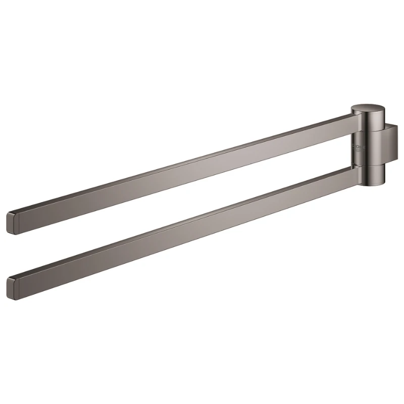 Grohe Selection Towel Holder - Pivotable - Hard Graphite 4 Grohe Selection Towel Holder - Pivotable - Hard Graphite - Image 2