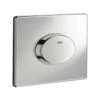 Grohe Skate Air Single Flush Plate - Chrome 1 Grohe Skate Air Single Flush Plate - Chrome -Home Bathroom Store grohe skate air single flush plate chrome 38565000