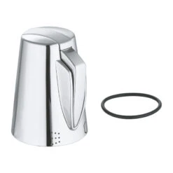Grohe Flow Control Handle Assembly - Chrome