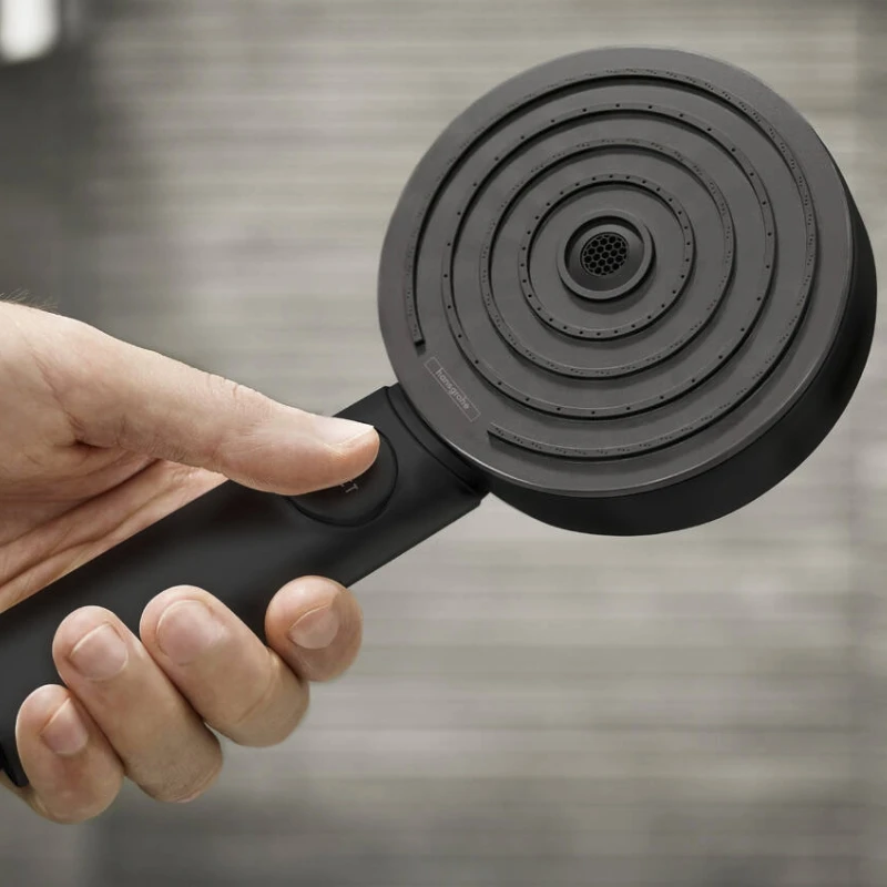 Hansgrohe Pulsify Select S 105 3jet Activation Shower Head - Matt Black 4 Hansgrohe Pulsify Select S 105 3jet Activation Shower Head - Matt Black - Image 2