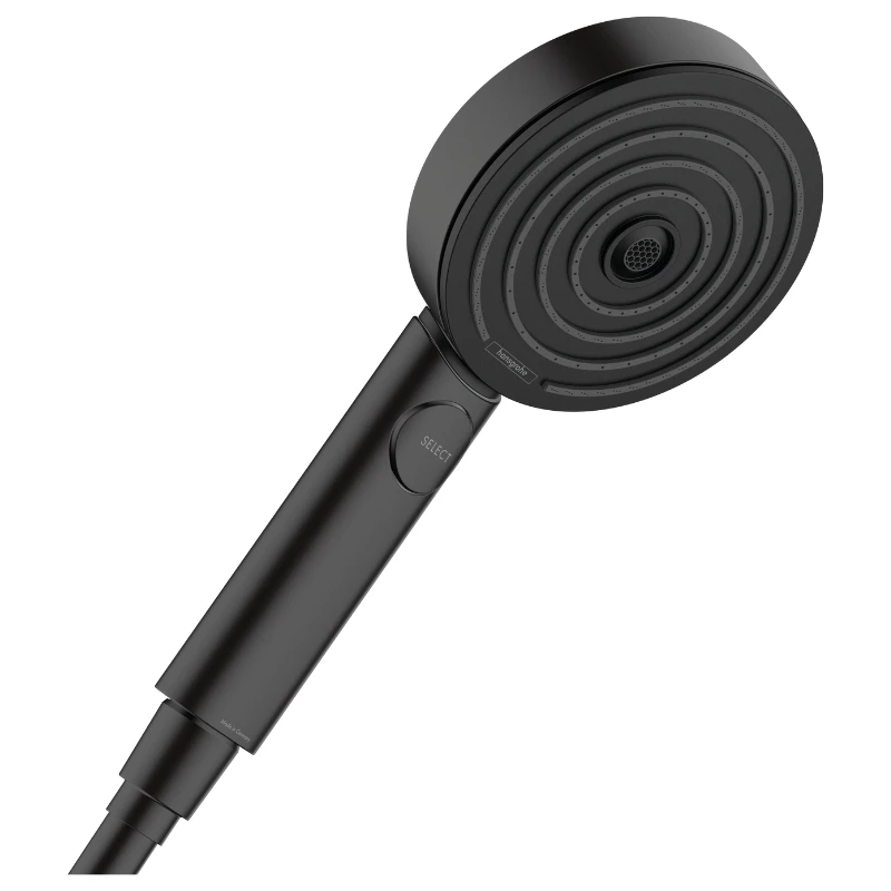 Hansgrohe Pulsify Select S 105 3jet Activation Shower Head - Matt Black 3 Hansgrohe Pulsify Select S 105 3jet Activation Shower Head - Matt Black