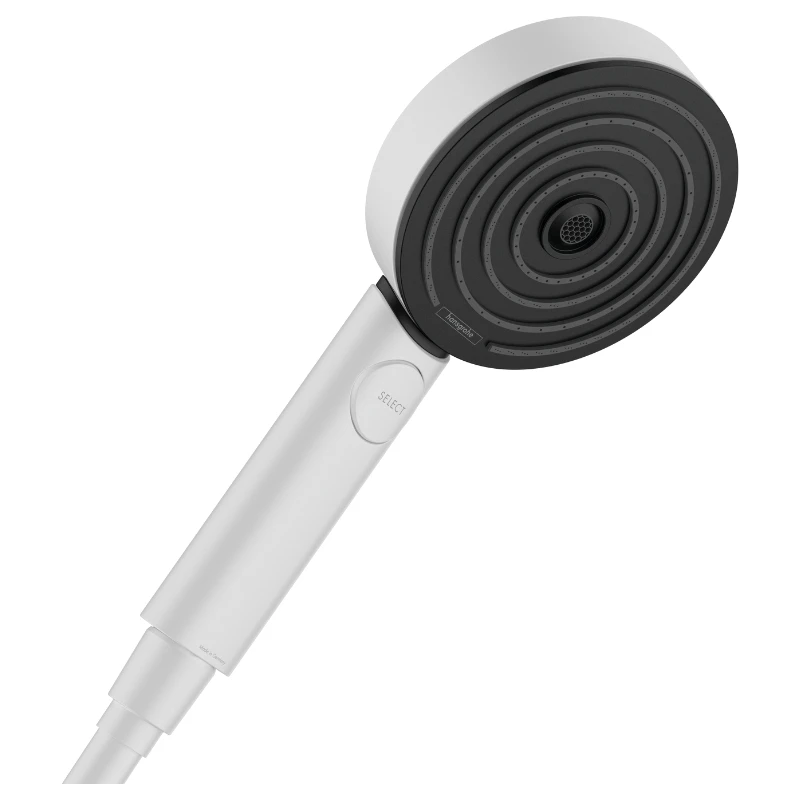 Hansgrohe Pulsify Select S 105 EcoSmart 3jet Activation Shower Head - Matt White 3 Hansgrohe Pulsify Select S 105 EcoSmart 3jet Activation Shower Head - Matt White