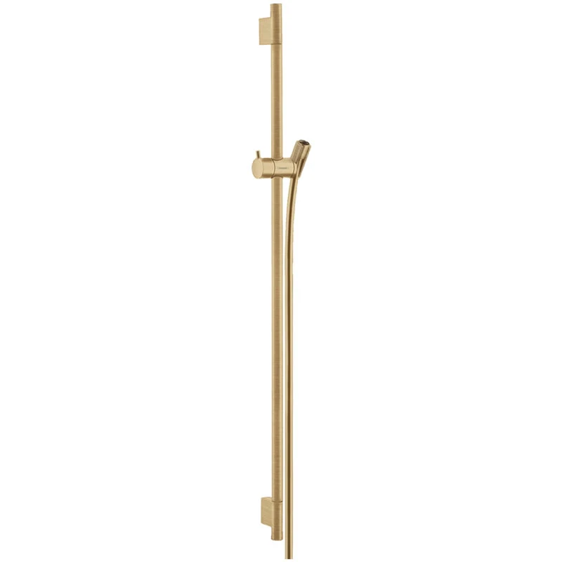 Hansgrohe Unica Shower Rail S Puro - 90cm With Shower Hose - Brushed Bronze 3 Hansgrohe Unica Shower Rail S Puro - 90cm With Shower Hose - Brushed Bronze