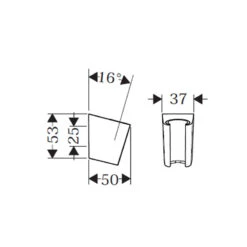 Hansgrohe Porter'S Shower Head Holder - Chrome 5 Hansgrohe Porter'S Shower Head Holder - Chrome -Home Bathroom Store hansgrohe porters shower head holder chrome 28331000 1