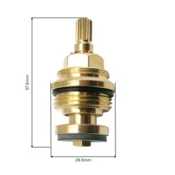 Hansgrohe Shut-off Unit ¾" With Spindle 7 Hansgrohe Shut-off Unit ¾" With Spindle -Home Bathroom Store hansgrohe shut off unit 34 with spindle 92929000 2