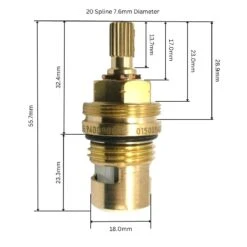 Hansgrohe Shut-off Unit (left Closing Cold) 7 Hansgrohe Shut-off Unit (left Closing Cold) -Home Bathroom Store hansgrohe shut off unit left closing cold 94008000 2