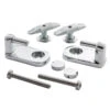 Ideal Standard Creat Normal Close Seat And Cover Hinge Set - Chrome -Home Bathroom Store ideal standard creat normal close seat and cover hinge set chrome ev197aa