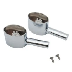 Iflo Santerno Handles (Pair) - Chrome 5 Iflo Santerno Handles (Pair) - Chrome -Home Bathroom Store iflo santerno handles pair chrome 485569 1