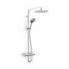 Inta Enzo Deluxe Safe Touch Dual Thermostatic Bar Mixer Shower - Chrome -Home Bathroom Store inta enzo deluxe safe touch dual thermostatic bar mixer shower chrome en10036cp