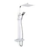 Inta Mio Deluxe Safe Touch Dual Thermostatic Bar Mixer Shower - Chrome -Home Bathroom Store inta mio deluxe safe touch dual thermostatic bar mixer shower chrome mm10036cp